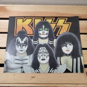 KISS 8.5" X 11" Picture - Artist Unknown